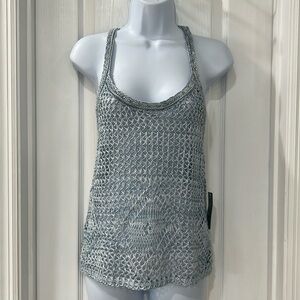 Juniors crochet Tank by Jo&Co Jeans Size Small
